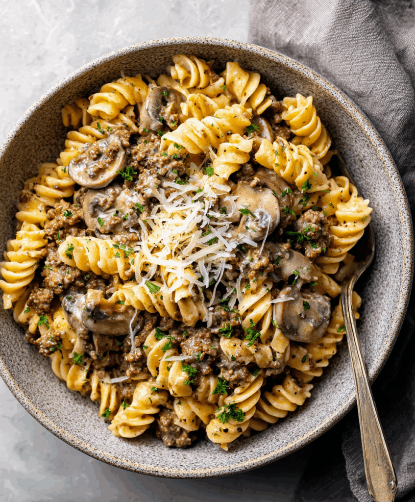 Gluten-Free Beef Stroganoff