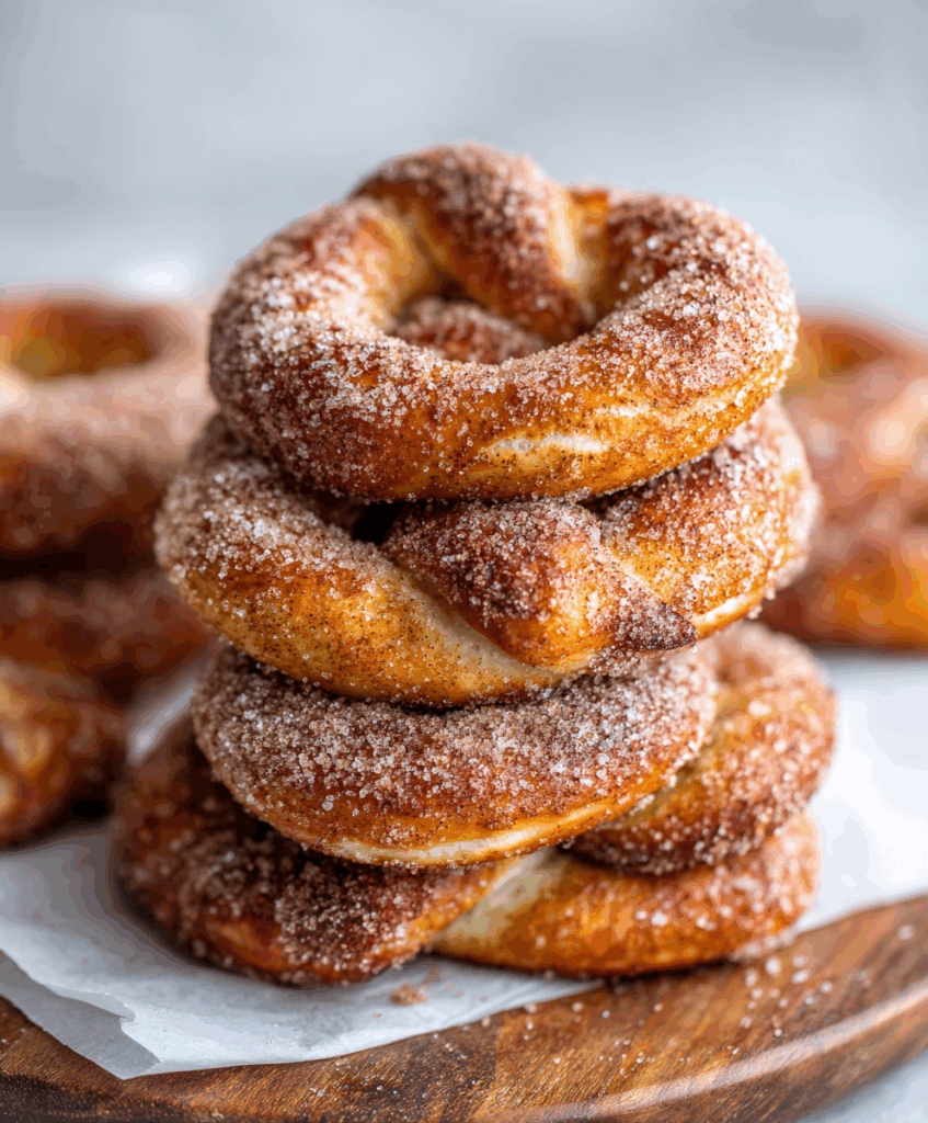 Irresistible Cinnamon Sugar Soft Pretzels