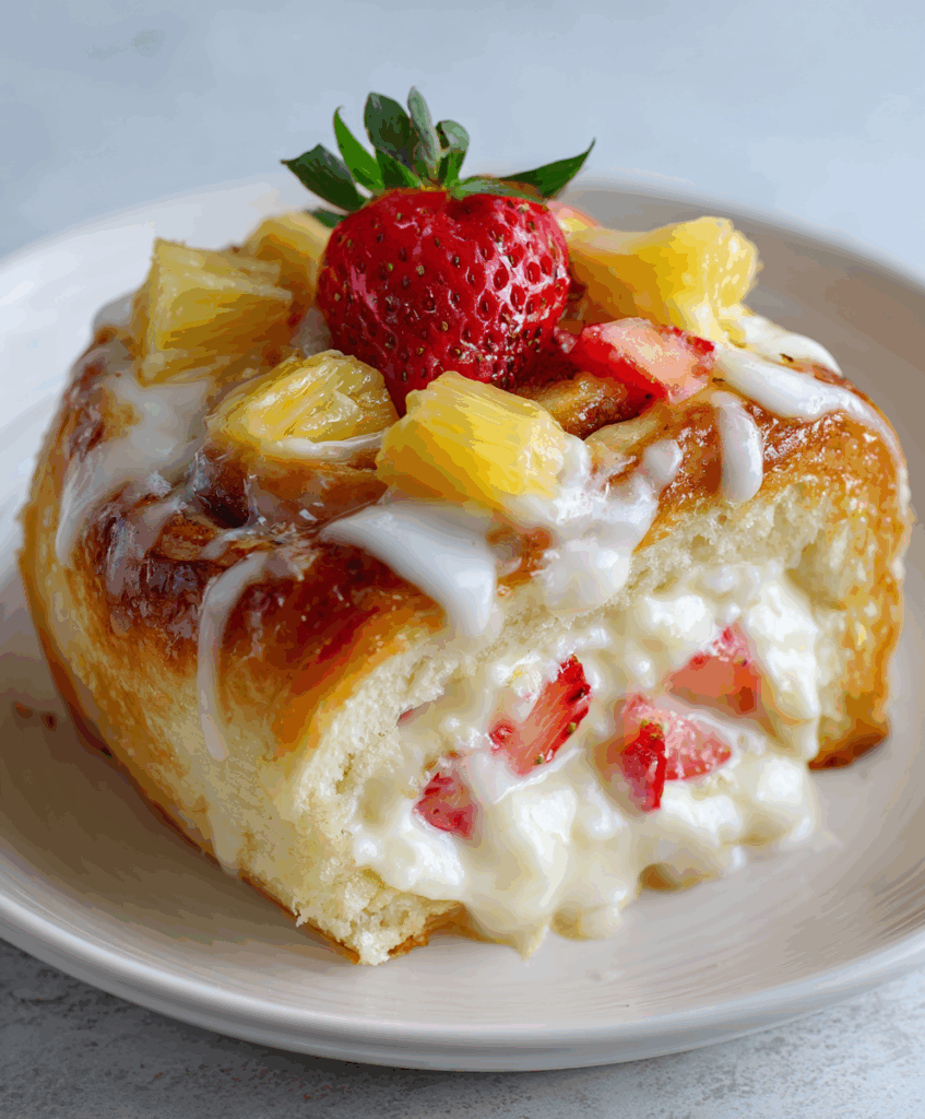 Irresistible King Hawaiian Cheesecake Danish