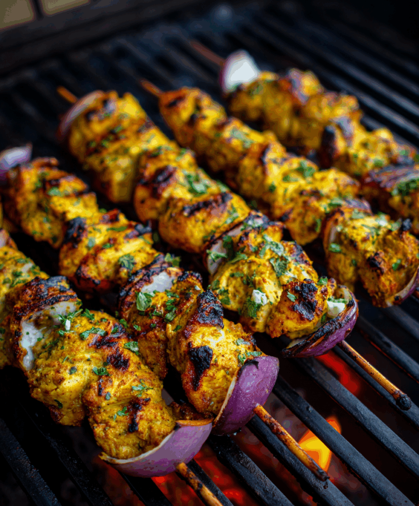 A Cozy Tale of Tandoori Chicken Tikka Skewers