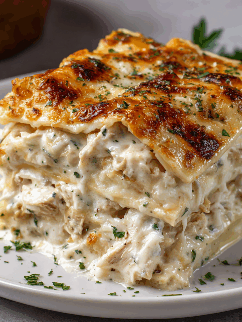Chicken Alfredo Lasagna Recipe
