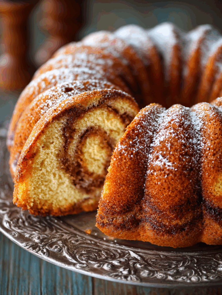 Cinnamon Swirl Bundt Cake
