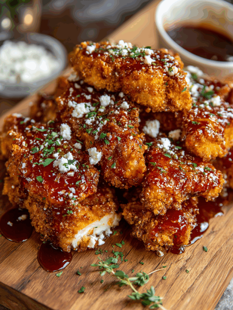 Crispy Hot Honey Feta Chicken Recipe for Perfect Taste