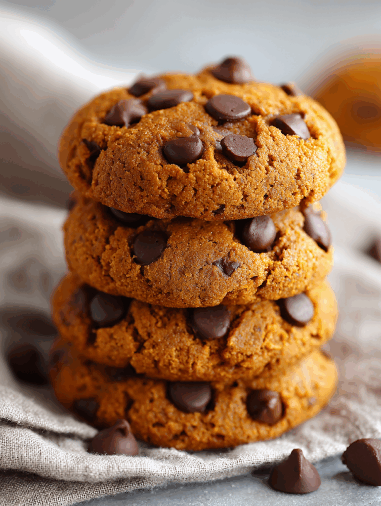 Healthy Pumpkin Chocolate Chip Cookies Recipe
