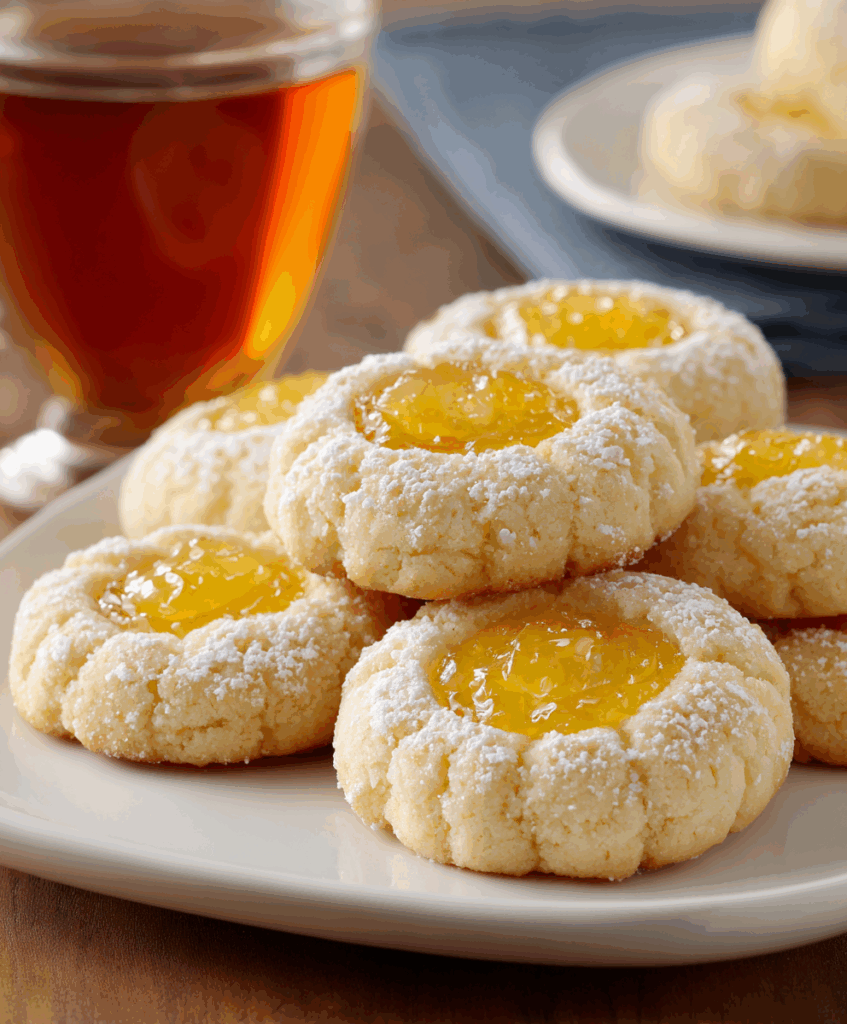 Lemon Thumbprint Cookies Recipe