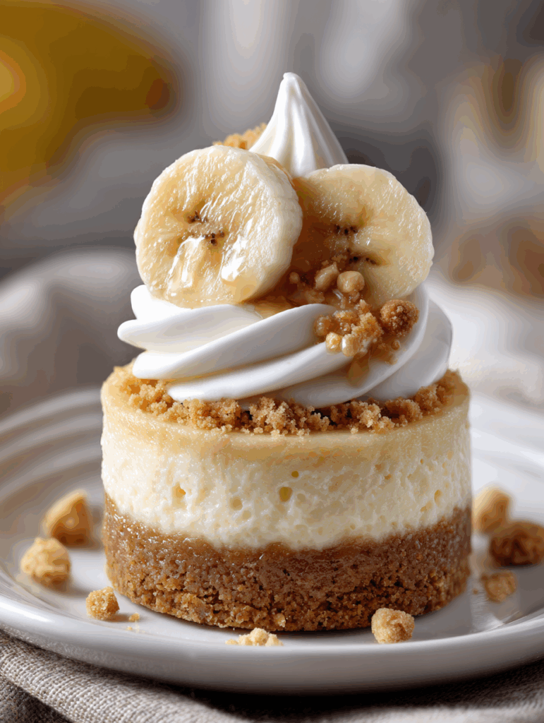 Mini Banana Pudding Cheesecakes Recipe
