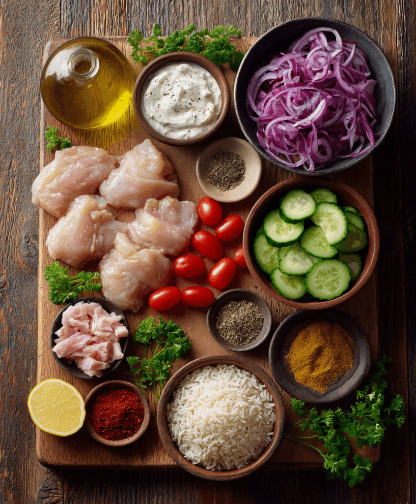 Chicken Shawarma Bowl