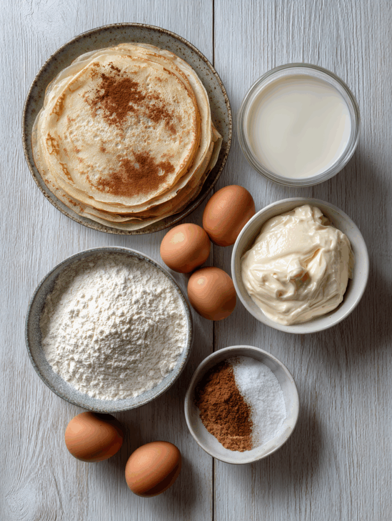 Cinnamon Roll Protein Crepes Recipe