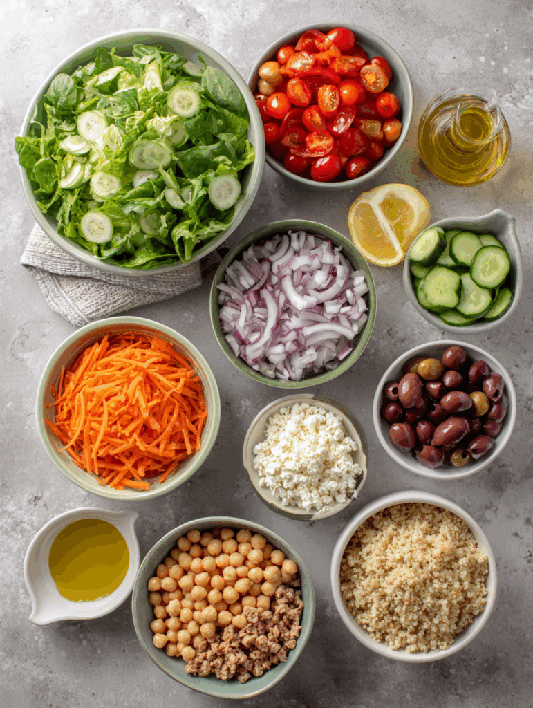 Quick and Easy Salad Bowls for Busy Days
