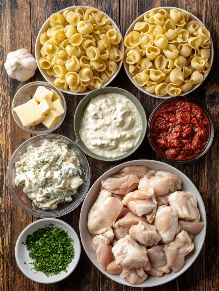 Crockpot Olive Garden Chicken Pasta Recipe