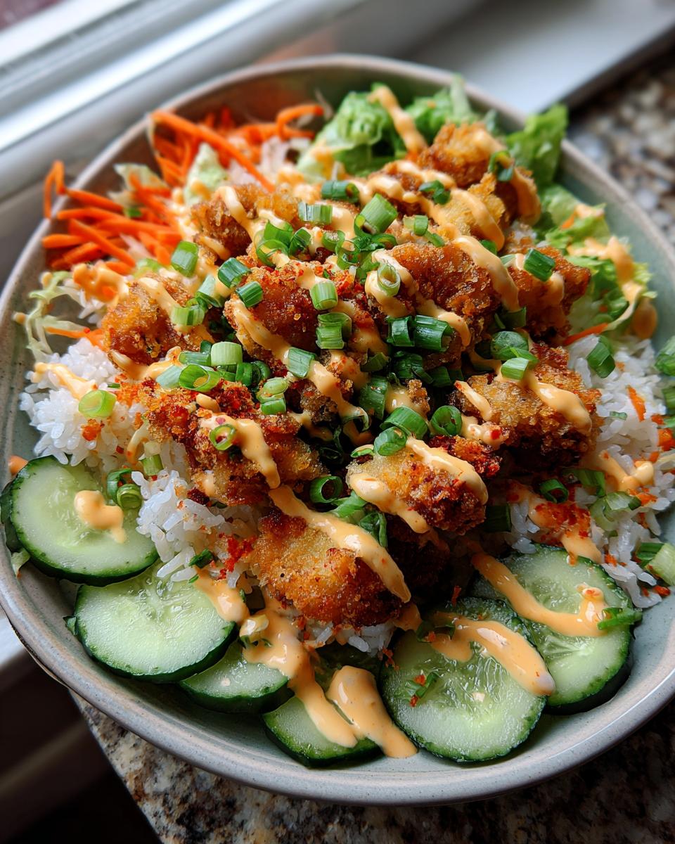 Bang Bang Chicken Bowl - detail 1