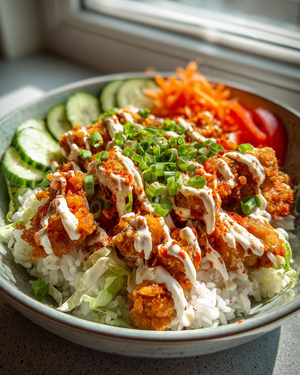 Bang Bang Chicken Bowl - detail 2