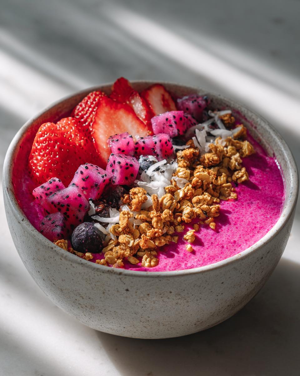 Dragon Fruit Chia Bowl - detail 1