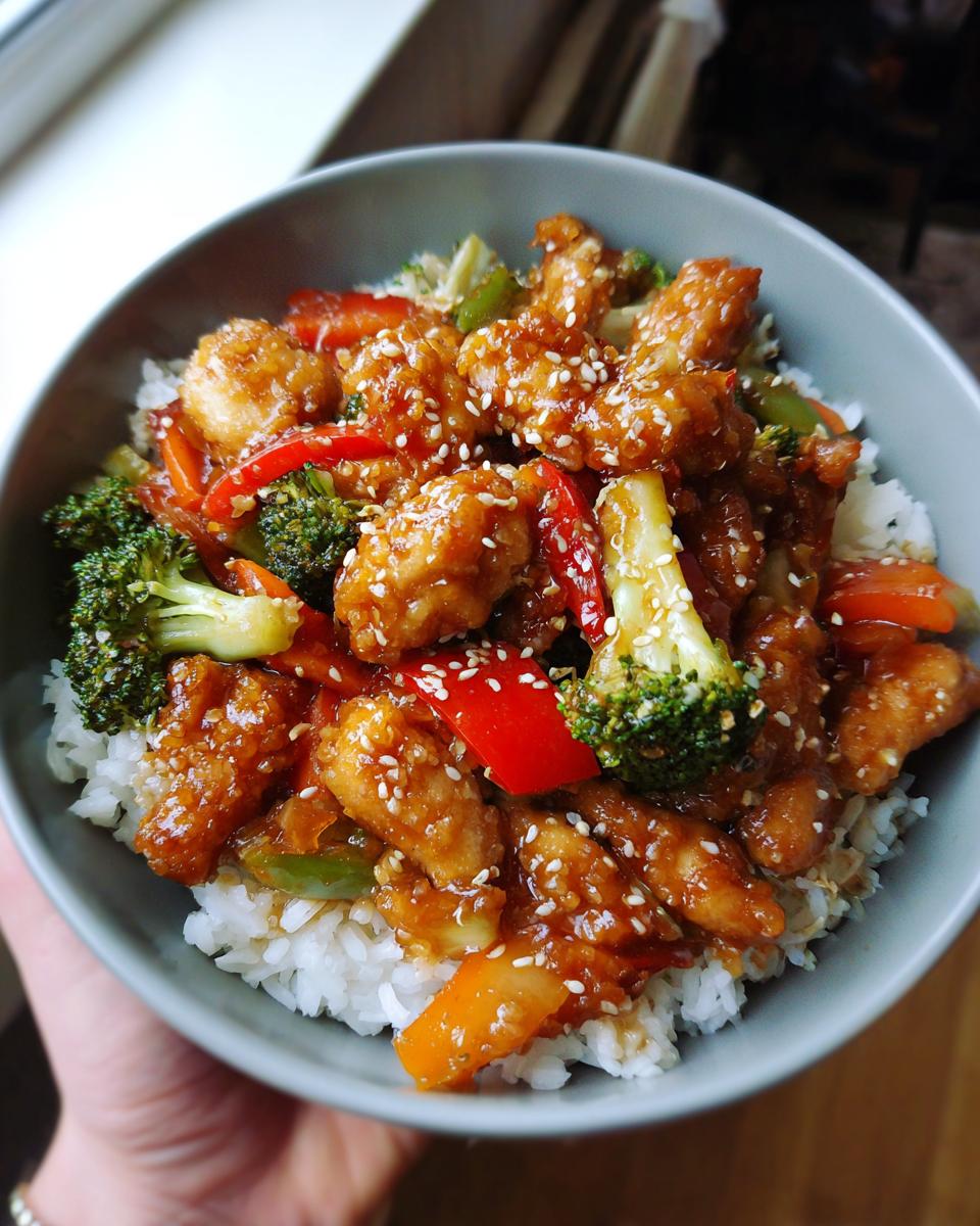 Honey Sesame Chicken Stir Fry - detail 1