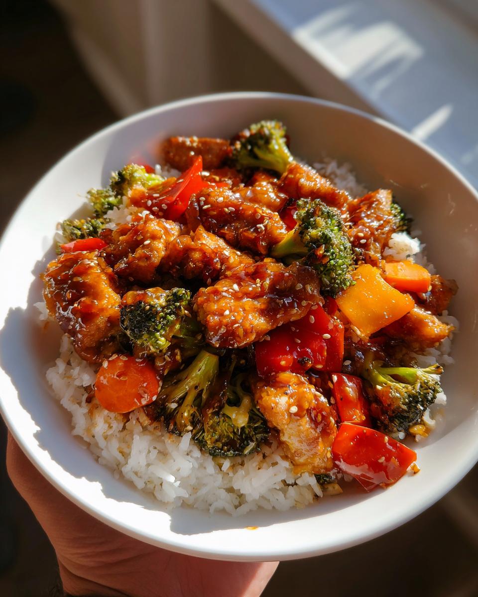 Honey Sesame Chicken Stir Fry - detail 2