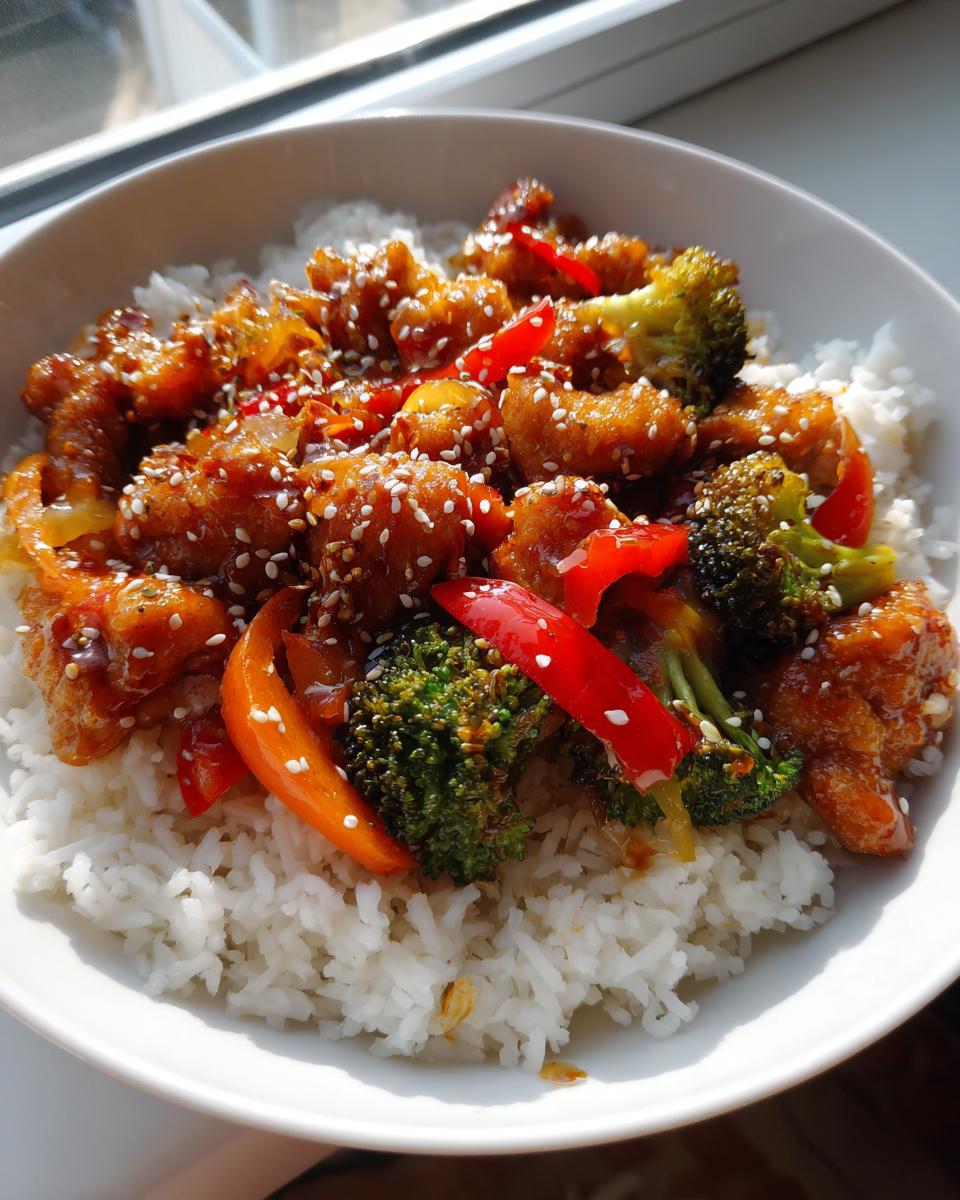 Honey Sesame Chicken Stir Fry - detail 3