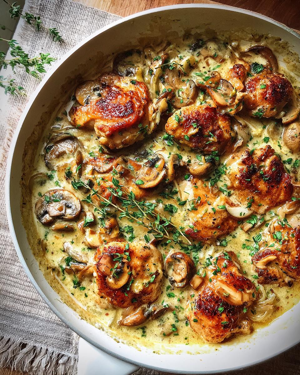 Mushroom Chicken Skillet - detail 1
