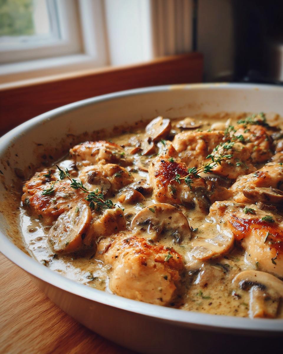 Mushroom Chicken Skillet - detail 2