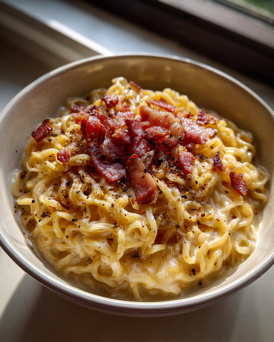 Ramen Carbonara Recipe - detail 2