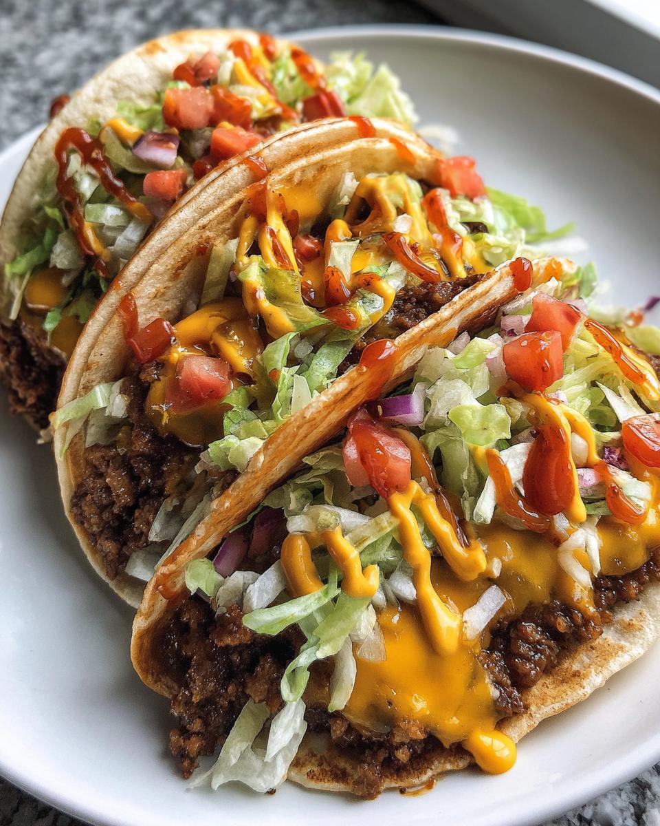 Smash Burger Tacos - detail 3
