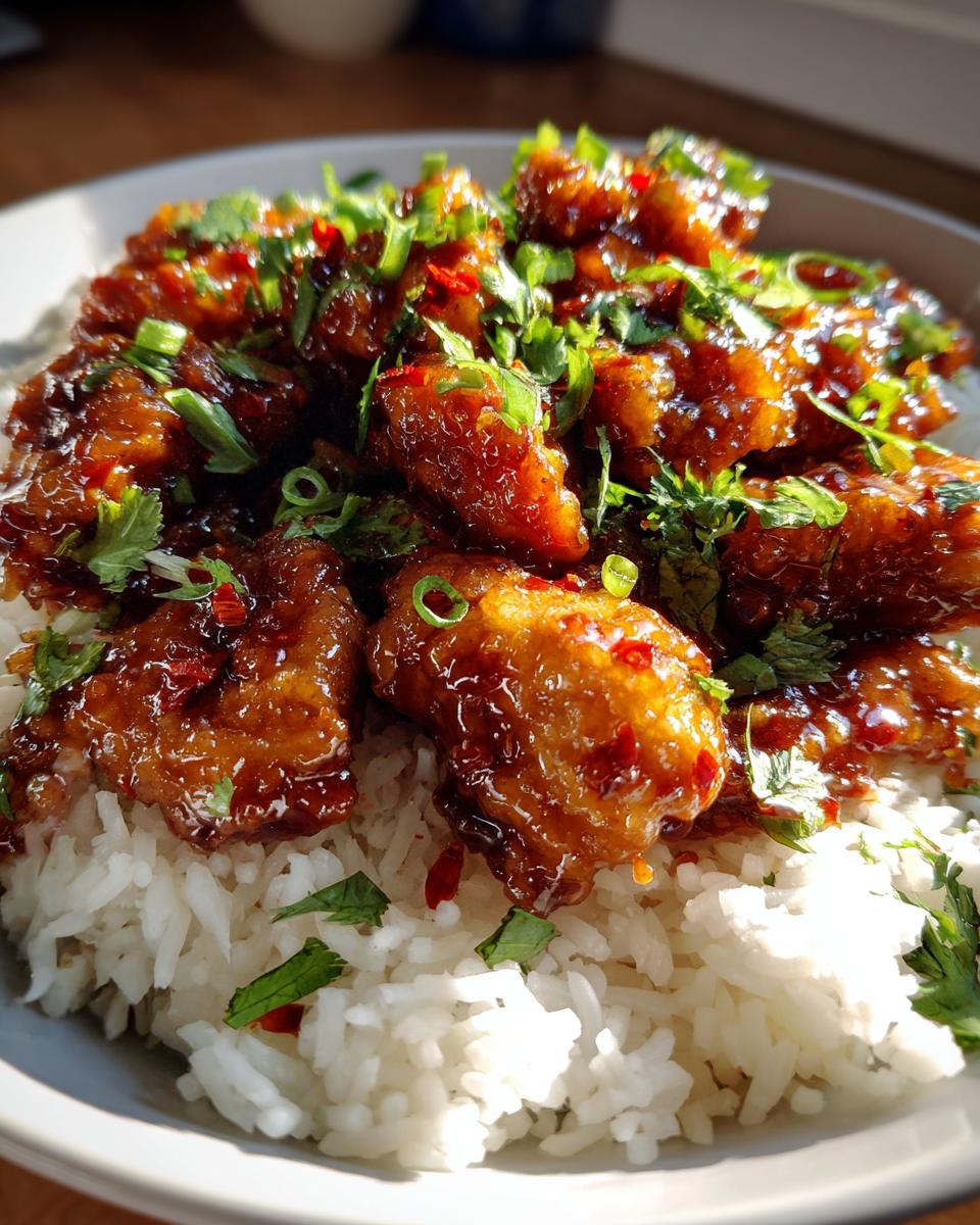 Sweet Chili Chicken Dinner - detail 2