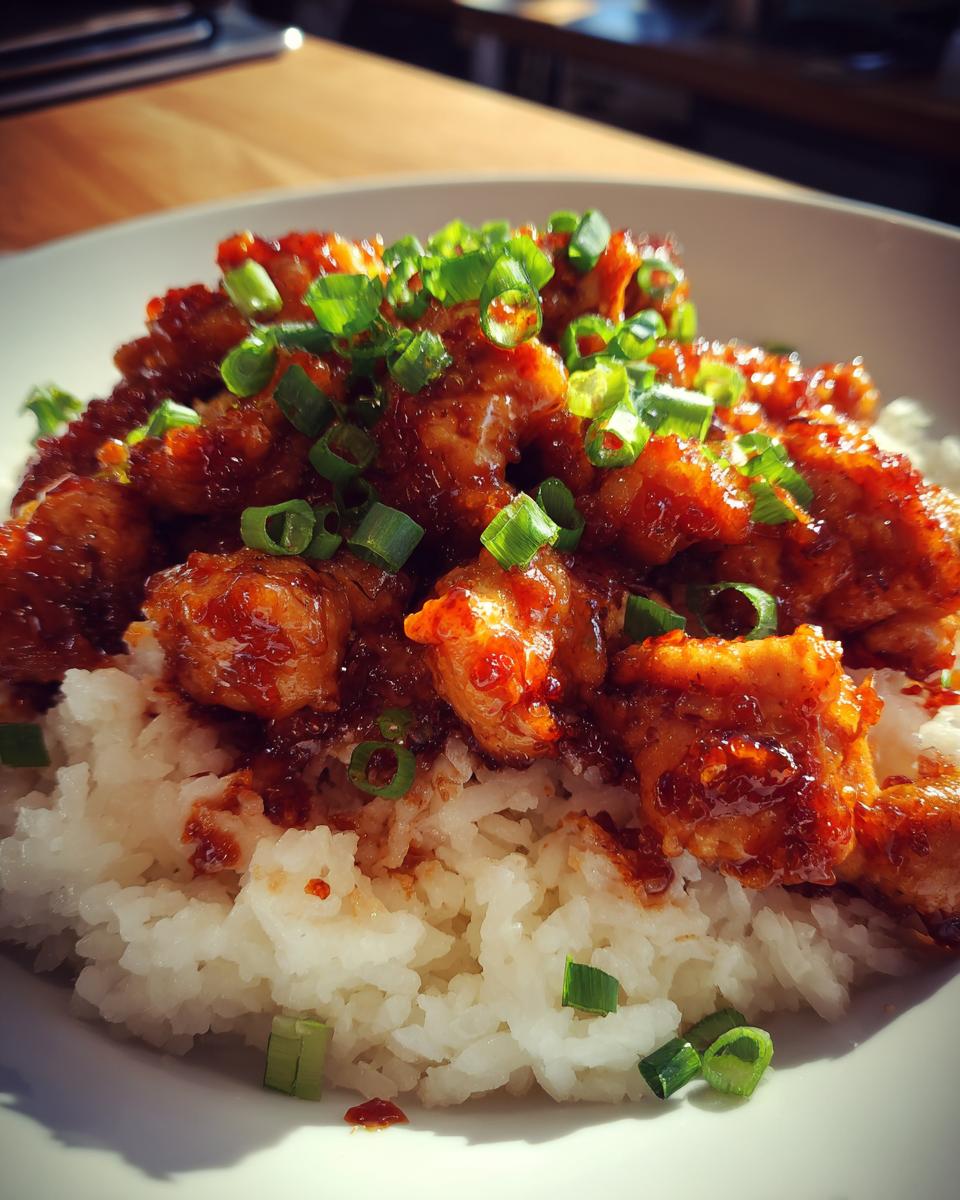 Sweet Chili Chicken Dinner - detail 3