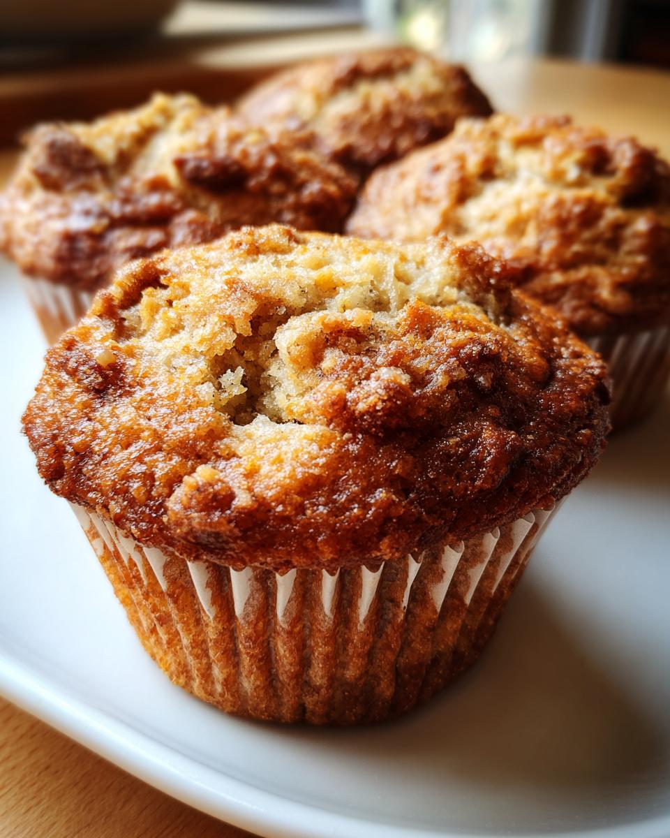 banana bread muffins - detail 1