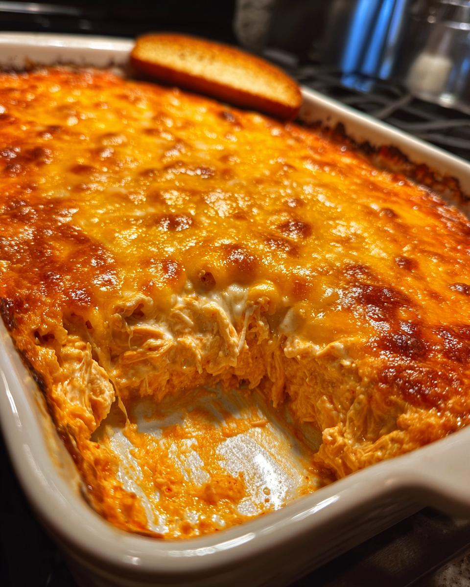 buffalo chicken dip - detail 2