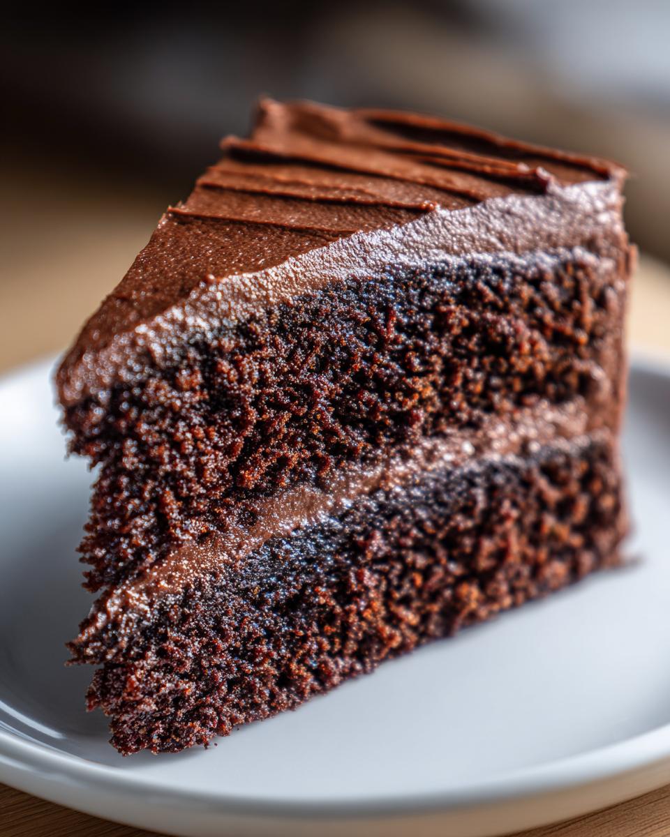 chocolate cake - detail 1