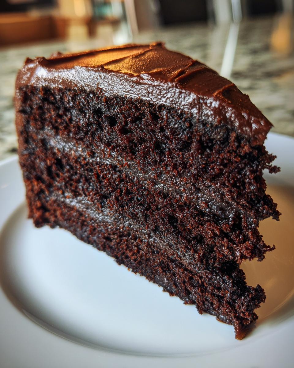 chocolate cake - detail 2