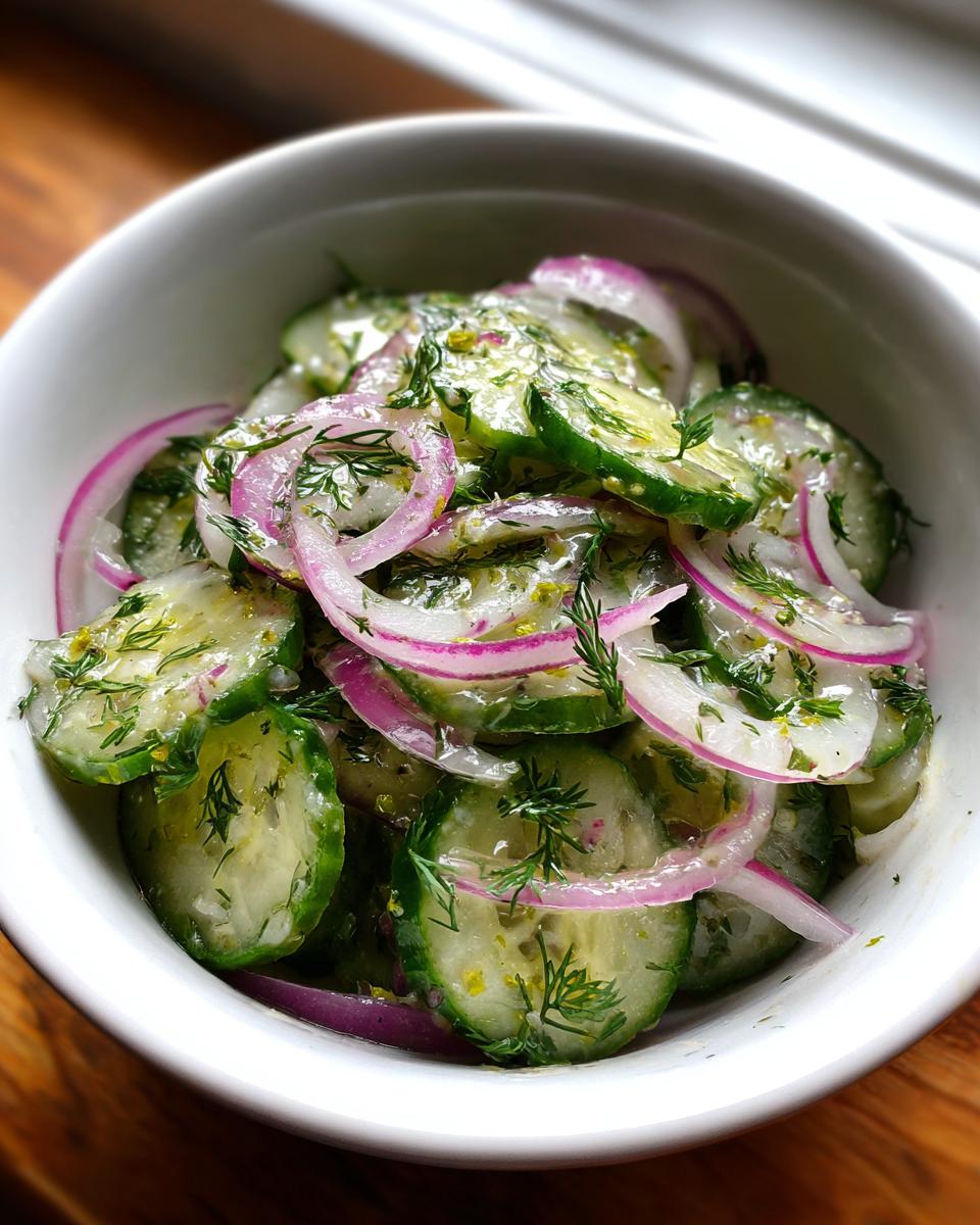cucumber salad - detail 3