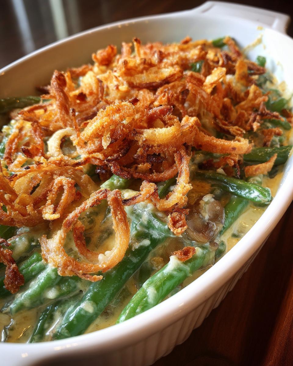 green bean casserole - detail 2