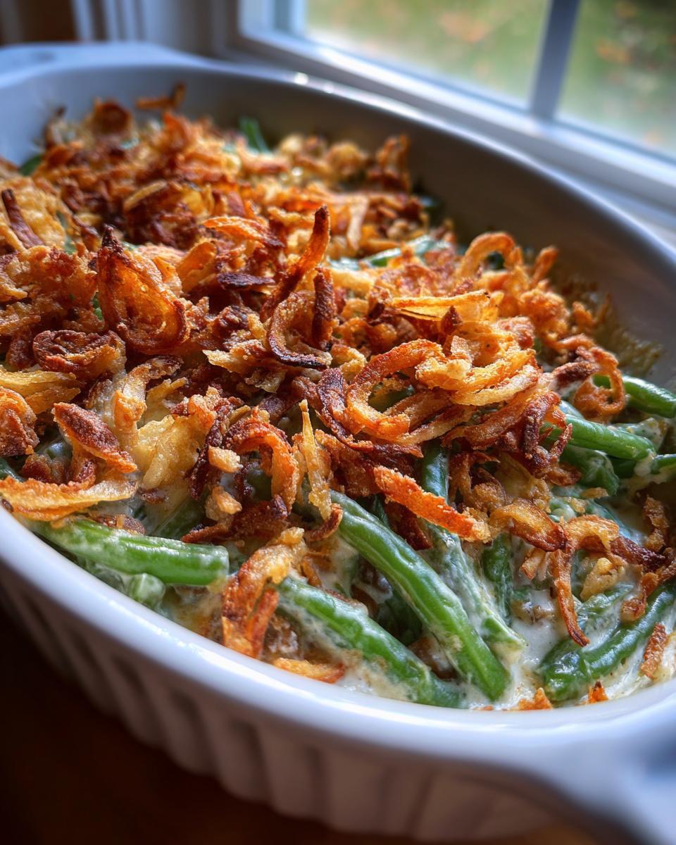 green bean casserole - detail 3