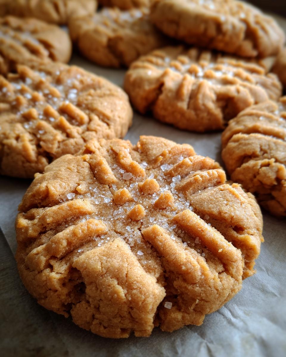 peanut butter cookies - detail 1