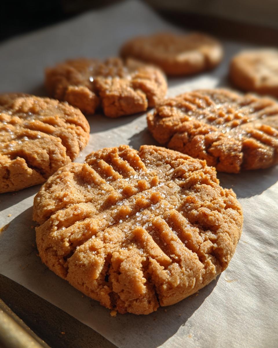 peanut butter cookies - detail 2