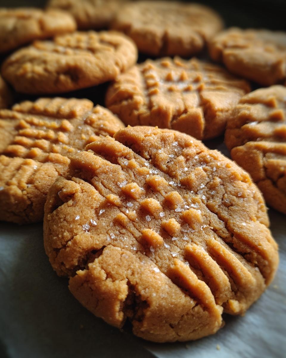 peanut butter cookies - detail 3