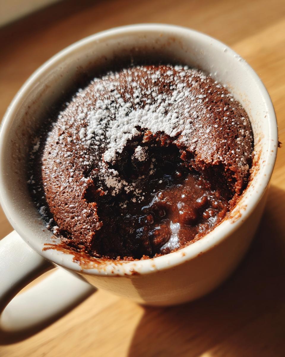 5-Minute Chocolate Mug Cake - detail 3