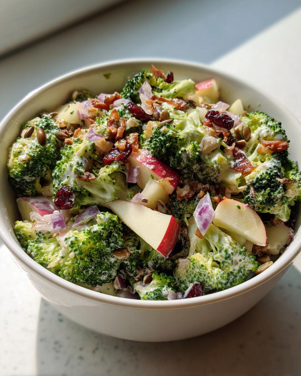 Apple Broccoli Salad - detail 1