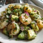 Avocado Shrimp Salad with Lime Dressing