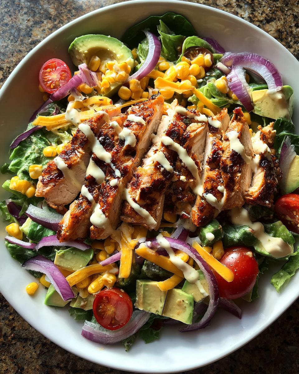 BBQ Chicken Salad - detail 1