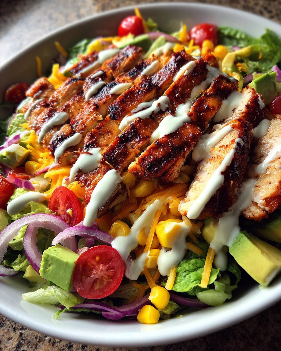 BBQ Chicken Salad - detail 2