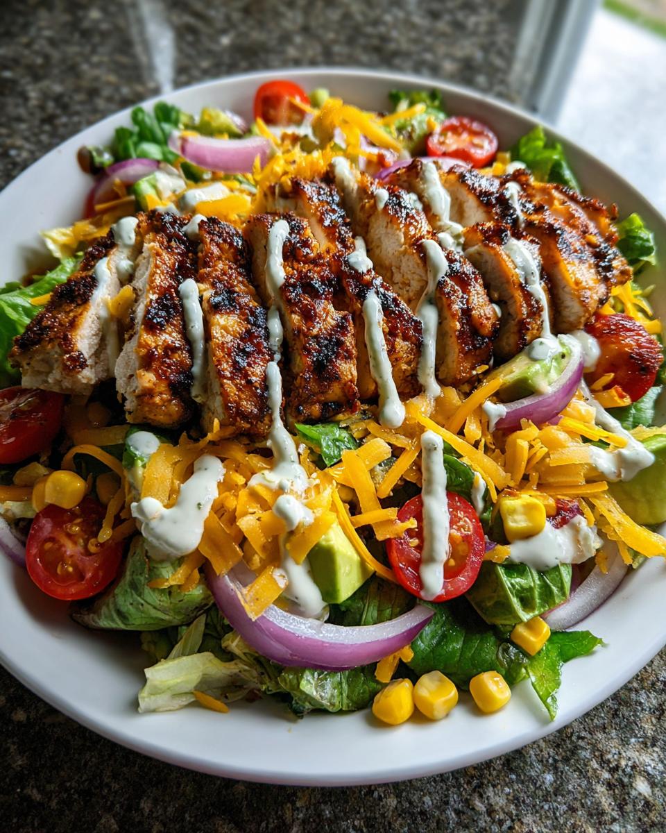 BBQ Chicken Salad - detail 3