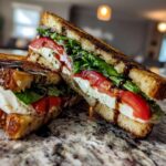 Caprese Sandwich with Fresh Mozzarella