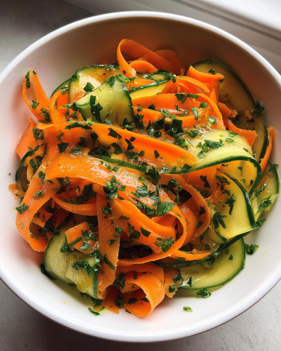 Carrot Cucumber Salad - detail 3