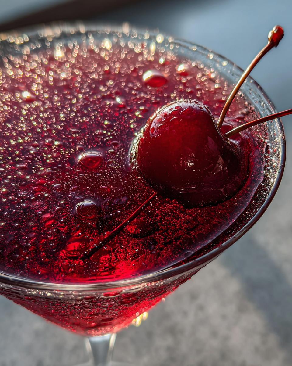 Cherry Martini - detail 3
