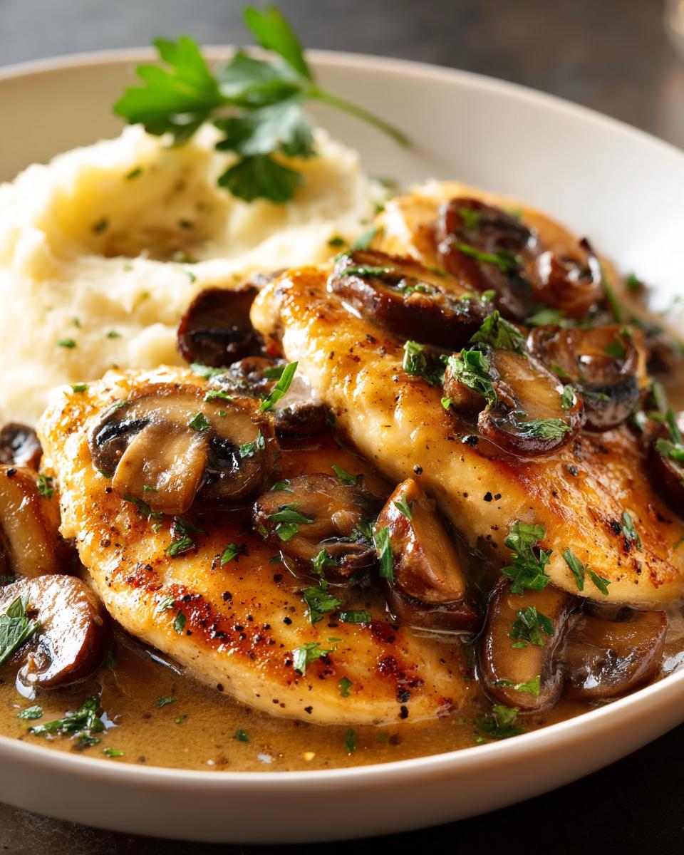 Chicken Marsala - detail 2