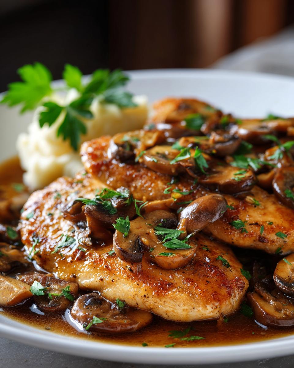 Chicken Marsala - detail 3