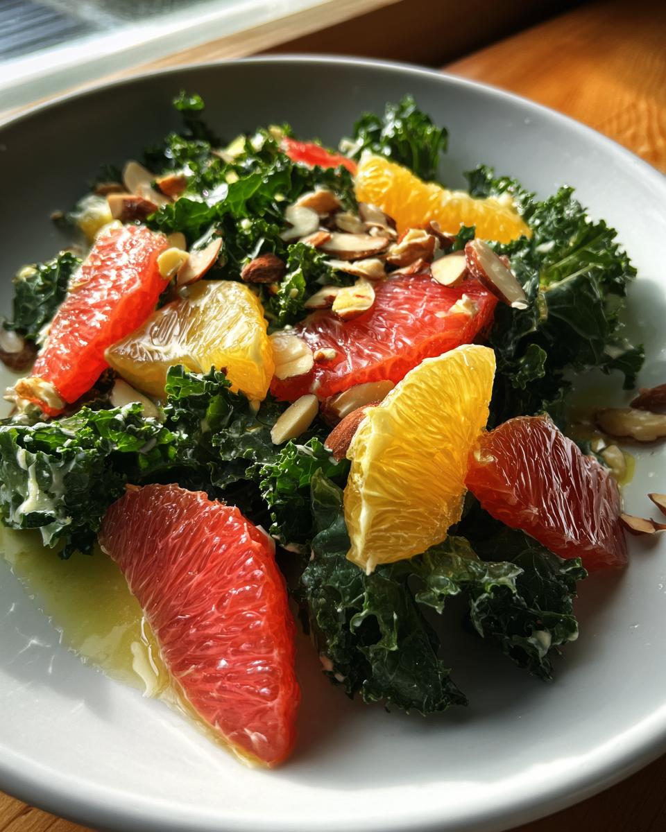 Citrus Kale Salad - detail 2