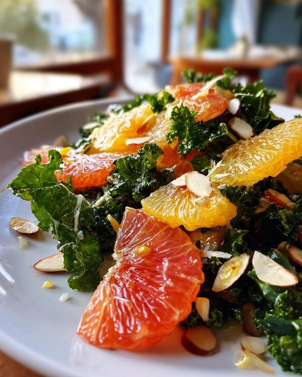 Citrus Kale Salad - detail 3
