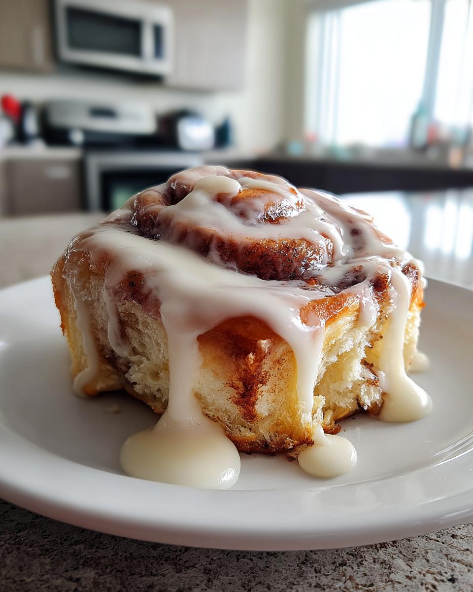 Classic Cinnamon Rolls with Cream Cheese Icing - detail 1